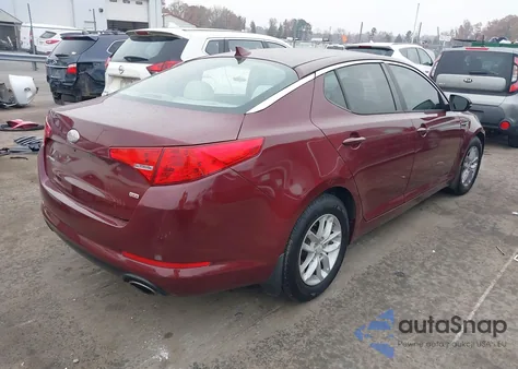 2013 Kia Optima Lx из США, поврежденный, VIN 5XXGM4A78DG182153